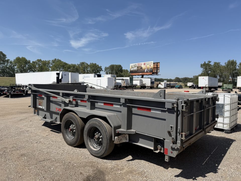 Used 2024 Diamond C Trailers LPT208 80 X 16 Dump Trailer