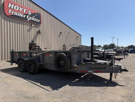 Used 2024 Diamond C Trailers LPT208 80 X 16 Dump Trailer