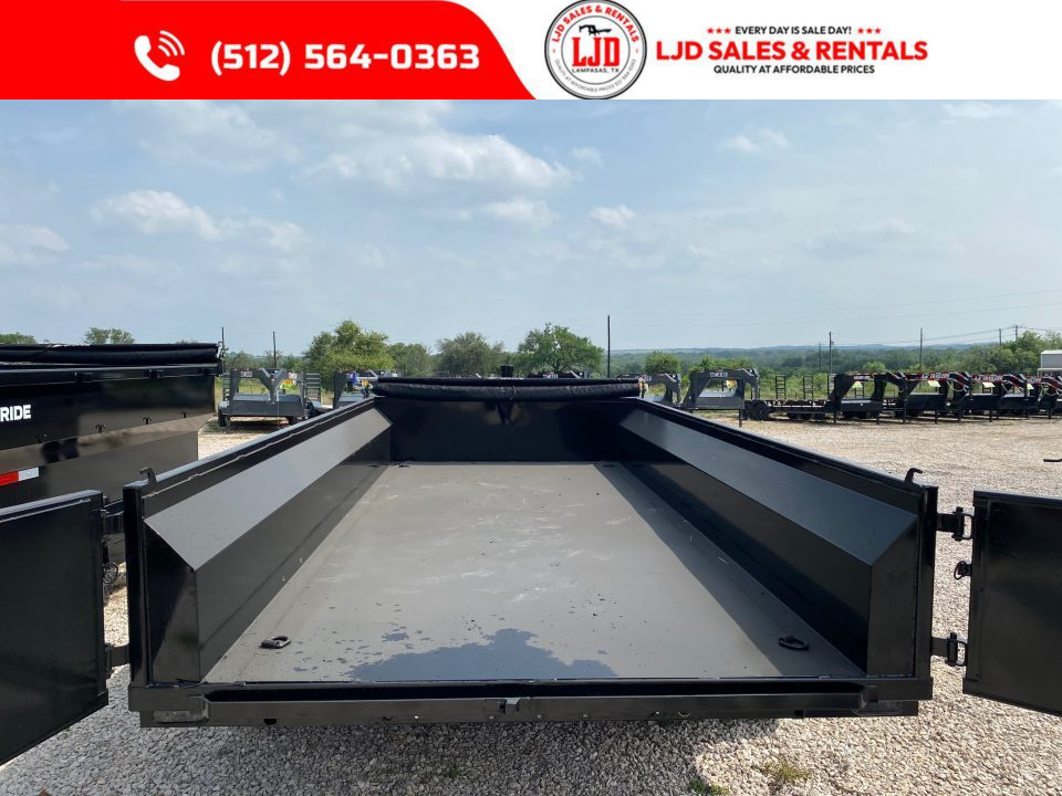 New 2027 US Built - 16 x 2 - Ramps - Tarp - 16K GVWR Dump Trailer
