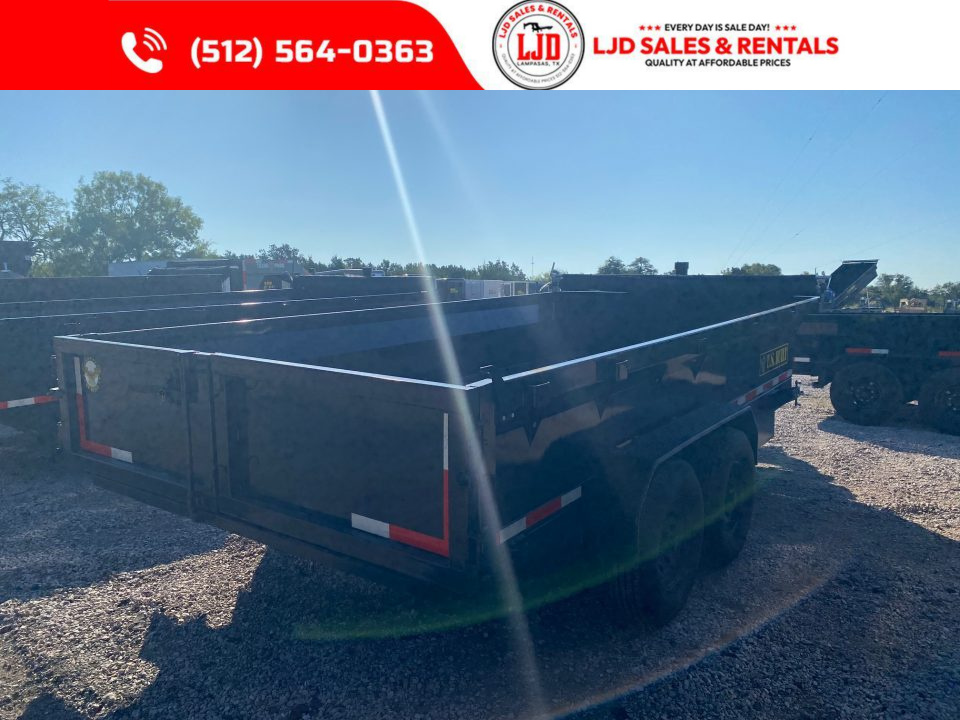New 2027 US Built - 16 x 2 - Ramps - Tarp - 16K GVWR Dump Trailer