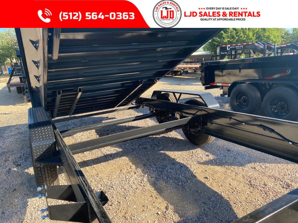 New 2027 US Built - 16 x 2 - Ramps - Tarp - 16K GVWR Dump Trailer