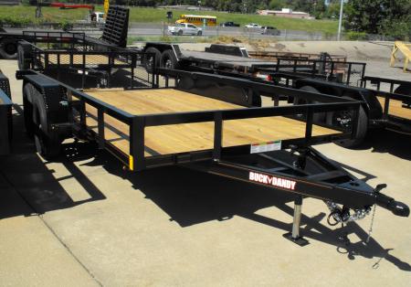 New Landscape Trailer 83 X 16 Dove Gate 7000 GVWR