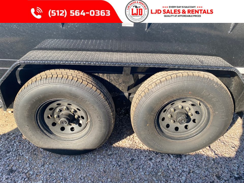 New 2027 US Built - 16 x 2 - Ramps - Tarp - 16K GVWR Dump Trailer