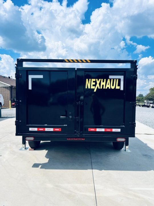 New 2027 Nexhaul 7X14 15K HD Dump Trailer w/ 4ft Walls