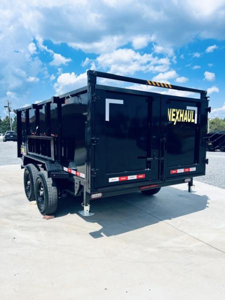 New 2027 Nexhaul 7X14 15K HD Dump Trailer w/ 4ft Walls