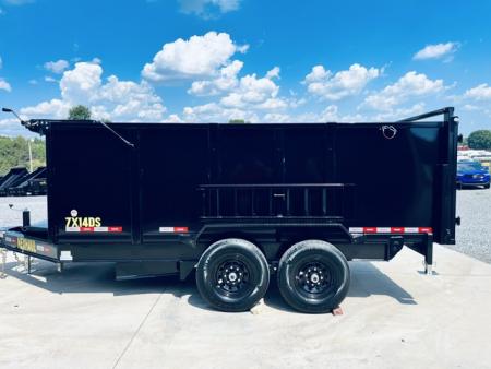 New 2027 Nexhaul 7X14 15K HD Dump Trailer w/ 4ft Walls