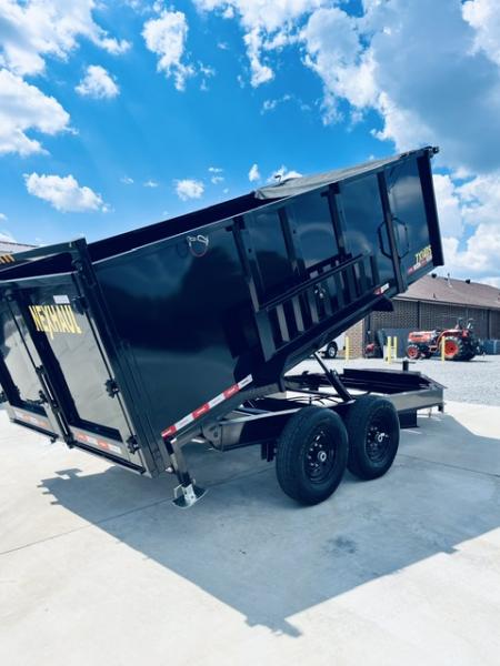 New 2027 Nexhaul 7X14 15K HD Dump Trailer w/ 4ft Walls