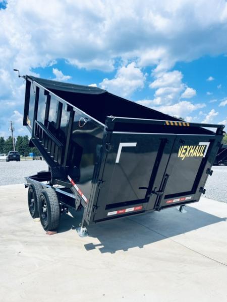 New 2027 Nexhaul 7X14 15K HD Dump Trailer w/ 4ft Walls