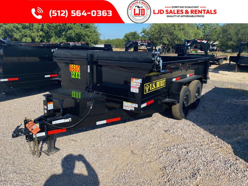 New 2026 Texas Pride Trailers 7' x 12' x 2' Dump Trailer