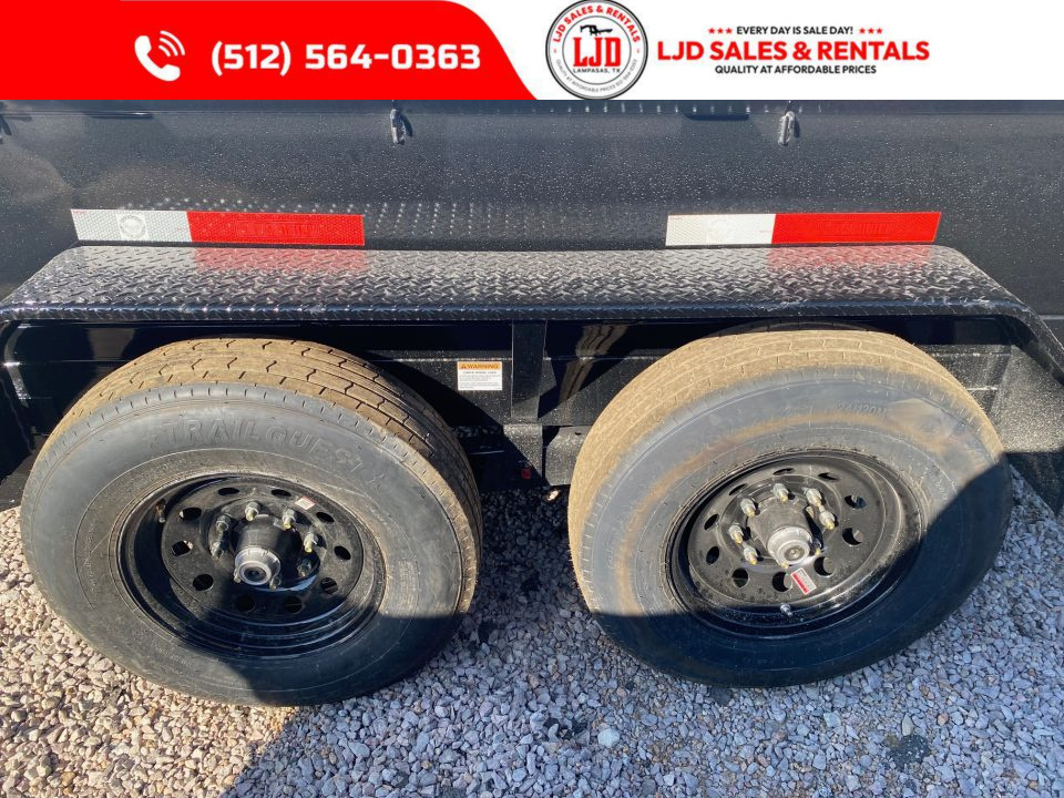 New 2026 Texas Pride Trailers 7' x 12' x 2' Dump Trailer
