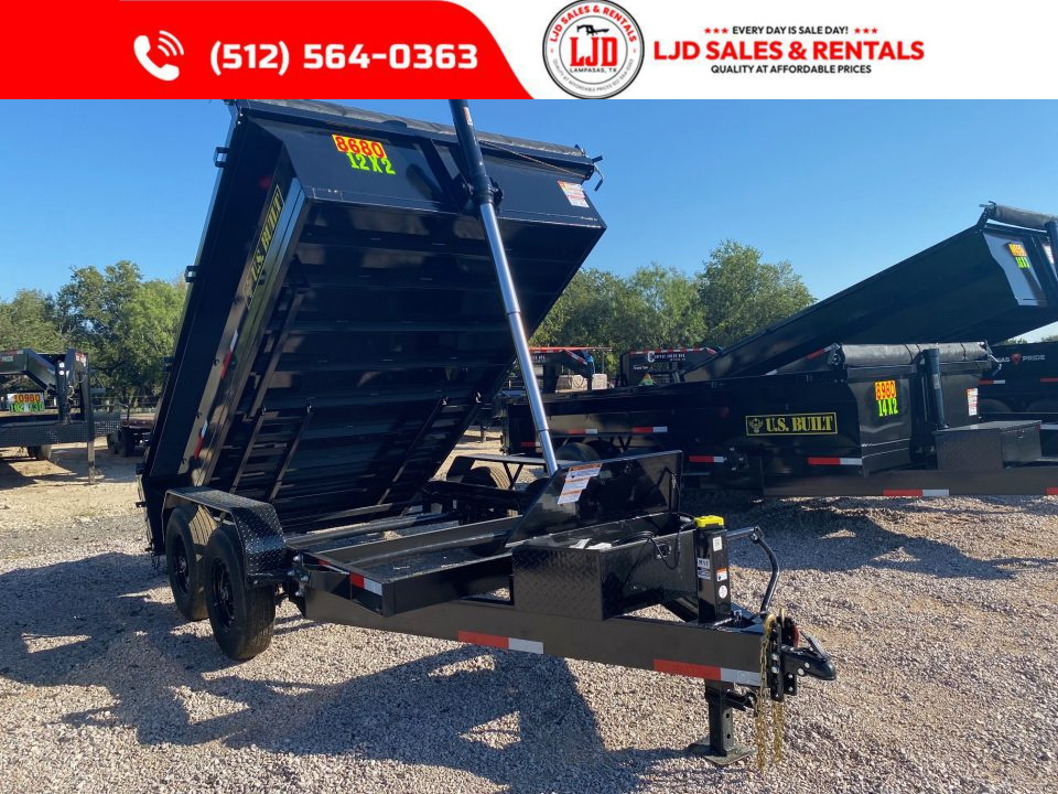 New 2026 Texas Pride Trailers 7' x 12' x 2' Dump Trailer