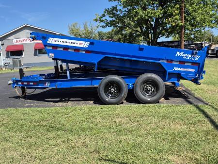 New 2027 PJ Trailers 14' x 83  Low Pro Telescopic Dump Trailer