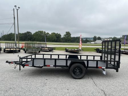 New 2027 PROSPECTOR 6.5X14 SINGLE AXLE UTILITY TRAILER WITH COBRA LINED FLOOR