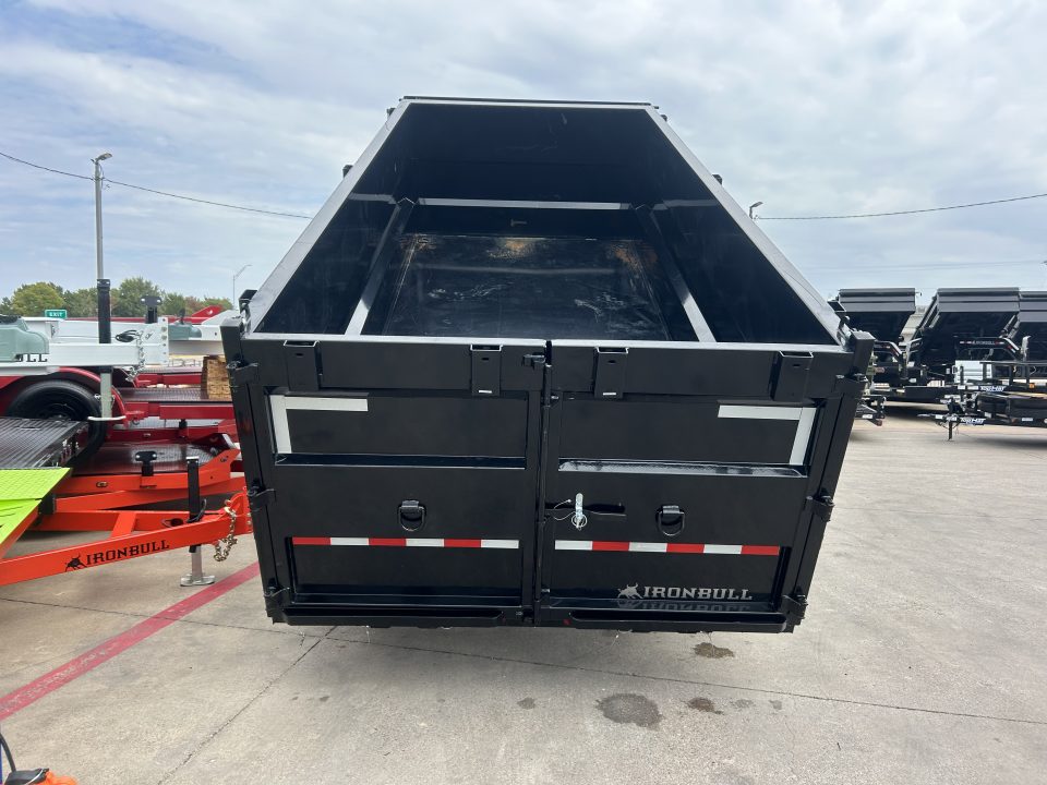 New 2027 Iron Bull DTG 7X16X4 8K Dump Trailer