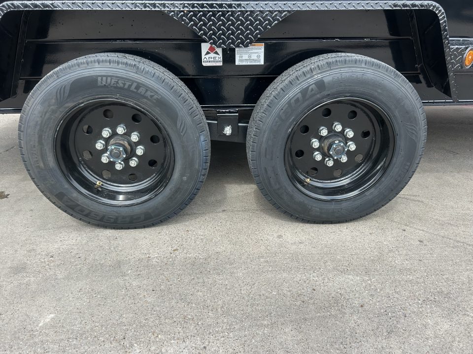 New 2027 Iron Bull DTG 7X16X4 8K Dump Trailer