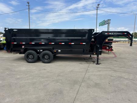 New 2027 Iron Bull DTG 7X16X4 8K Dump Trailer