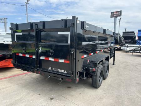 New 2027 Iron Bull DTG 7X16X4 8K Dump Trailer