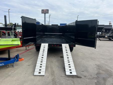 New 2027 Iron Bull DTG 7X16X4 8K Dump Trailer