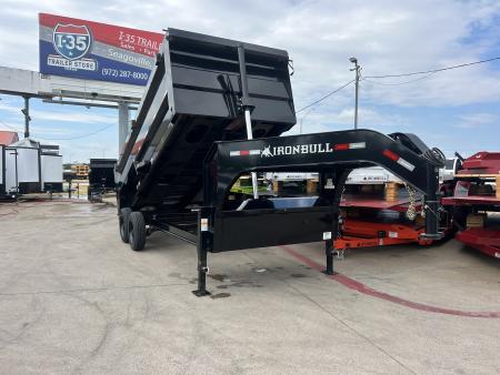 New 2027 Iron Bull DTG 7X16X4 8K Dump Trailer