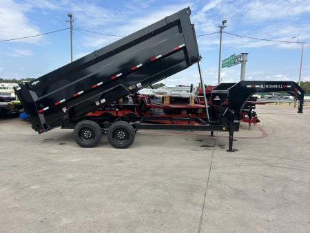 New 2027 Iron Bull DTG 7X16X4 8K Dump Trailer