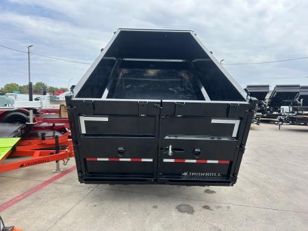 New 2027 Iron Bull DTG 7X16X4 8K Dump Trailer