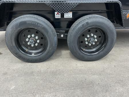 New 2027 Iron Bull DTG 7X16X4 8K Dump Trailer