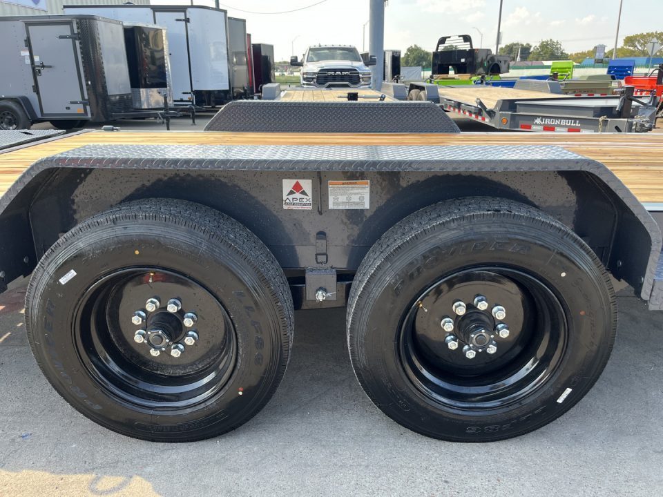 New 2027 Iron Bull EWB 83X22 8K Equipment Trailer