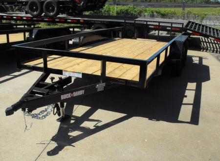 New Landscape Trailer 77 X 16 Dove Gate 7000 GVWR