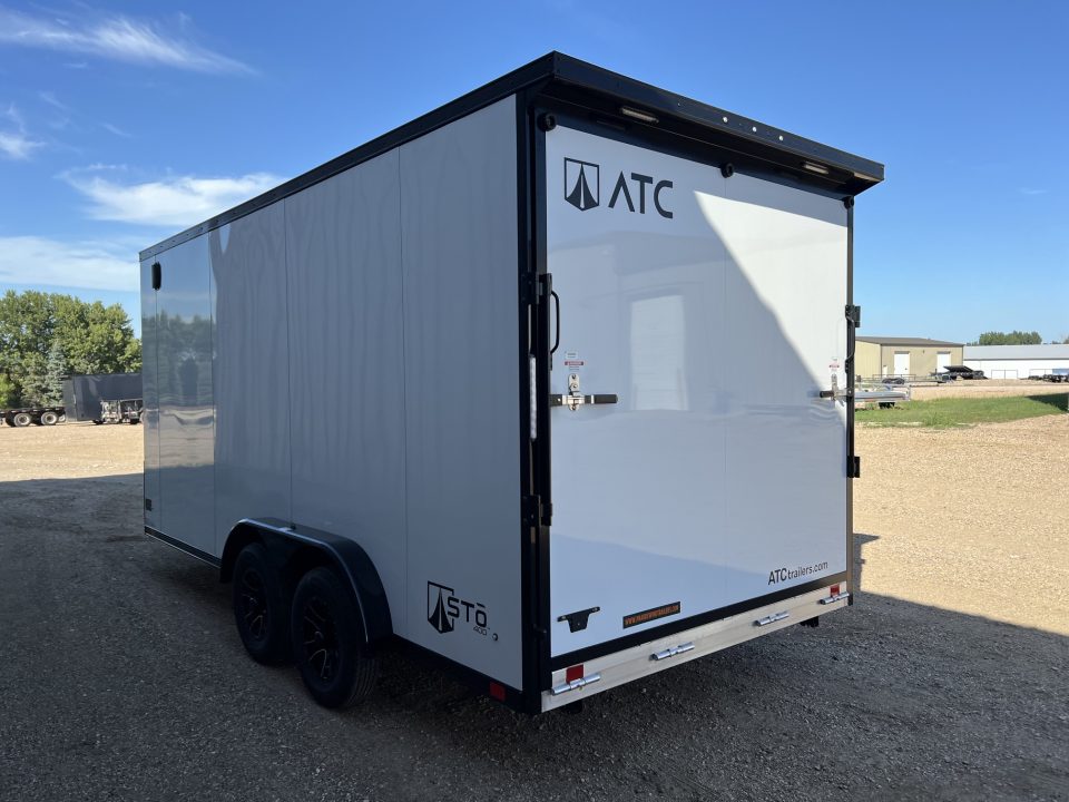 New 2027 ATC 7.5 X 16 STO400 Aluminum Cargo / Enclosed Trailer