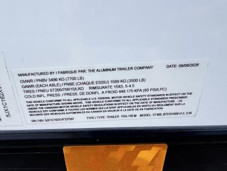 New 2027 ATC 7.5 X 16 STO400 Aluminum Cargo / Enclosed Trailer