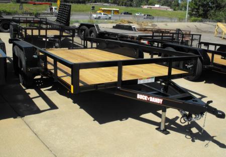 New Landscape Trailer 83 X 16 Dove Gate 7000 GVWR