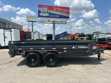 New 2027 Iron Bull DWB 7X14X2 Dump Trailer