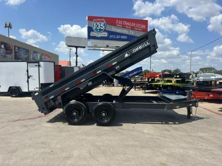 New 2027 Iron Bull DWB 7X14X2 Dump Trailer