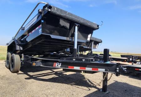 New 2027 PJ Trailers 83  x 16' Telescopic (DT1) Dump Trailer
