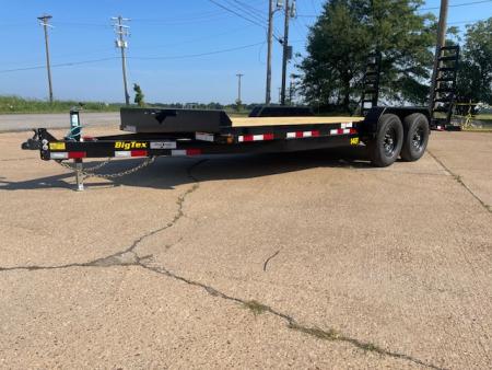 New 2025 Big Tex Trailers 14EB-20D2A-KRBK Equipment Trailer