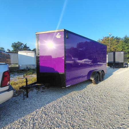 New 2026 Maximum Cargo Trailers 7x16 TA, 7' interior height , 3.5k axles, .080 polycore Cargo / Enclosed Trailer