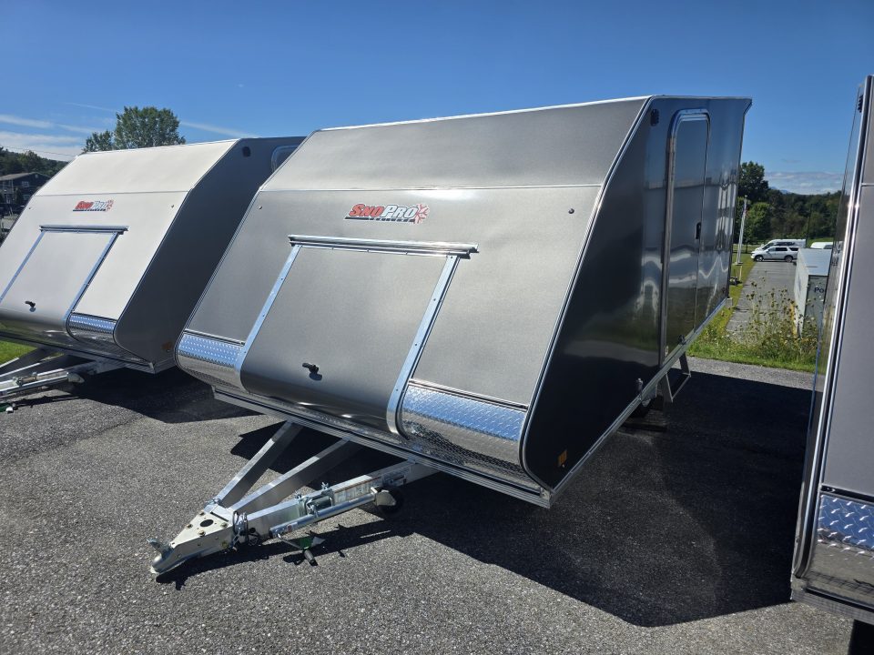 New 2027 SnoPro 101X12 2- PLACE w/ REAR CANOPY,TAPERED RAMP, MATS, GUIDES & GALVY PKG