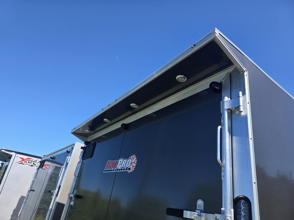 New 2027 SnoPro 101X12 2- PLACE w/ REAR CANOPY,TAPERED RAMP, MATS, GUIDES & GALVY PKG