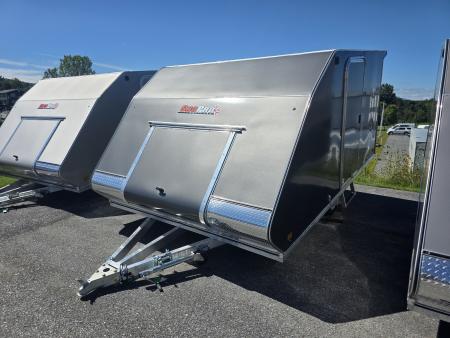 New 2027 SnoPro 101X12 2- PLACE w/ REAR CANOPY,TAPERED RAMP, MATS, GUIDES & GALVY PKG
