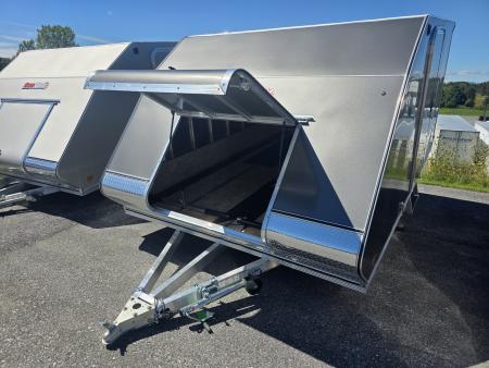 New 2027 SnoPro 101X12 2- PLACE w/ REAR CANOPY,TAPERED RAMP, MATS, GUIDES & GALVY PKG