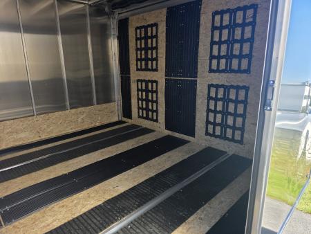 New 2027 SnoPro 101X12 2- PLACE w/ REAR CANOPY,TAPERED RAMP, MATS, GUIDES & GALVY PKG