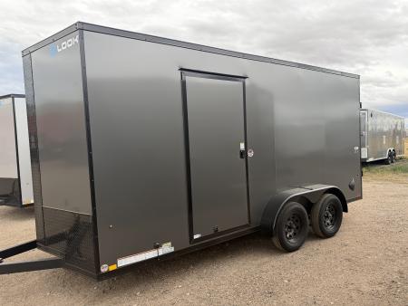 New 2027 Look Trailers 7x16 ST DLX V-Nose Cargo / Enclosed Trailer- Driver Side Door