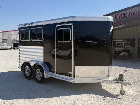 Used 2023 Featherlite 2 Horse Bumper Pull Horse Trailer