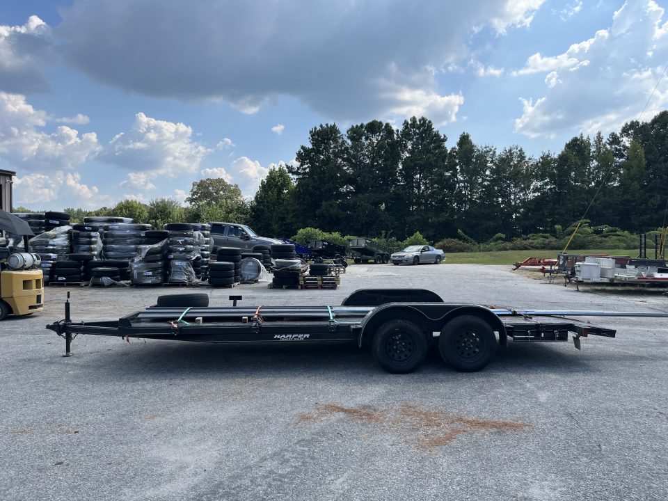 Used USED 2025 20FT 7K STEEL FLOOR CART HAULER ($294 DOWN ON RTO CONTRACT)