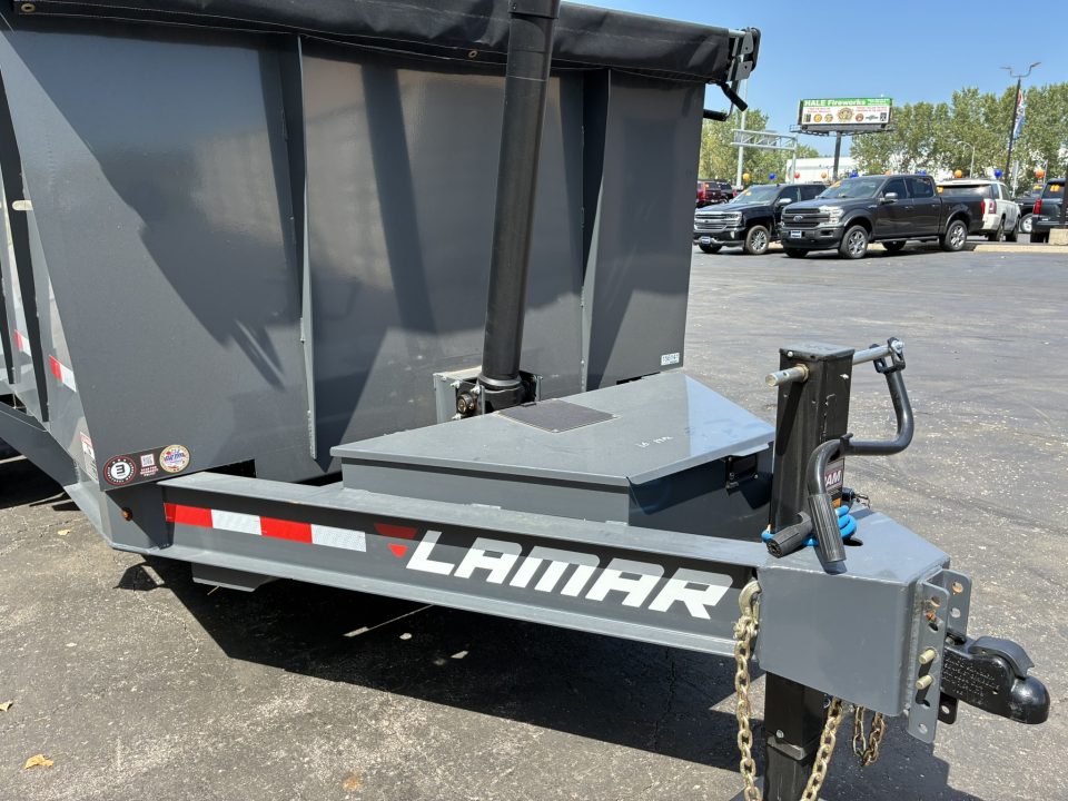 New 2026 Lamar Trailers 83"x16-14K Telescopic Dump Trailer