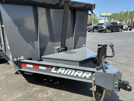 New 2026 Lamar Trailers 83"x16-14K Telescopic Dump Trailer