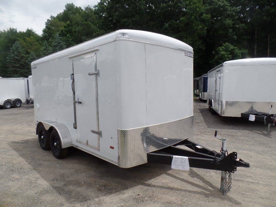 New 2026 Haul About Trailers 7X14 Enclosed Landscape Trailer Heavy Duty, Our BEST with Patented no Flap Ramp. ID# LPD714TA2 Cargo / Enclosed Trailer