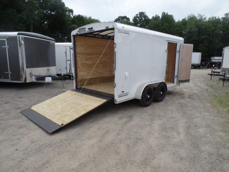 New 2026 Haul About Trailers 7X14 Enclosed Landscape Trailer Heavy Duty, Our BEST with Patented no Flap Ramp. ID# LPD714TA2 Cargo / Enclosed Trailer