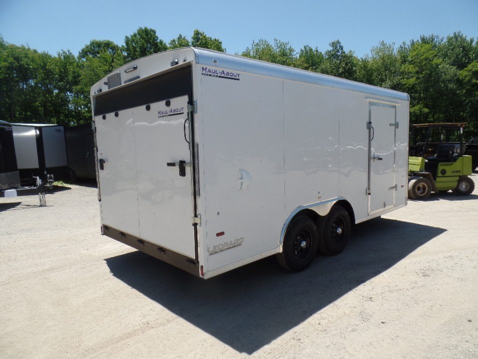New 2027 Haul About Trailers 8.5X16 PRO-LANDSCAPE MODEL 9,990 GVWR Cargo / Enclosed Trailer
