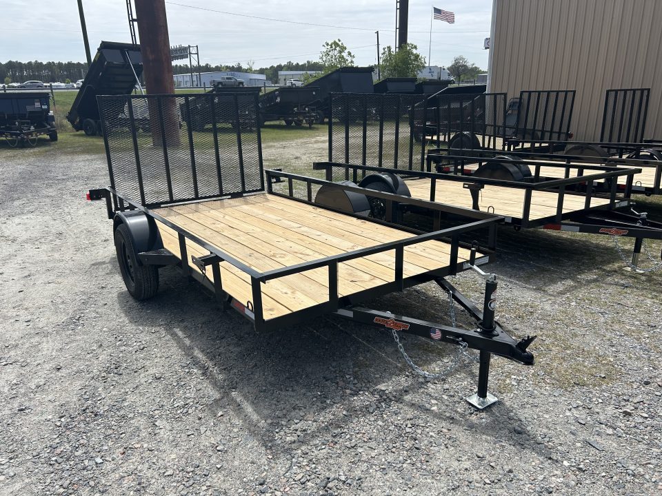 New 2027 Down 2 Earth Trailers 6.5x12 Angle Utility Trailer